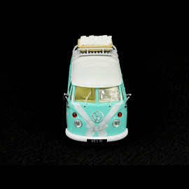 Volkswagen Combi T2 Camper 1967 Frisch Verheiratet Blau / Weiß 1/43 Corgi Toys CRG-CC02737