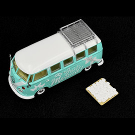 Volkswagen Combi T2 Camper 1967 Just Married Blue / White 1/43 Corgi Toys CRG-CC02737