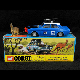 Hillman Hunter Winner London-Sydney Rally 1968 with Kangaroo Figure 1/43 Corgi Toys CD54321043