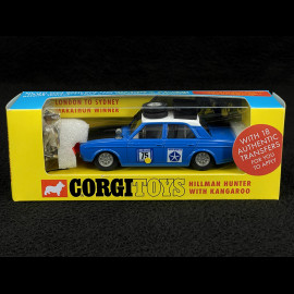 Hillman Hunter Sieger Rallye London-Sydney 1968 mit Känguru Figur 1/43 Corgi Toys CD54321043