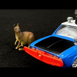 Hillman Hunter Winner London-Sydney Rally 1968 with Kangaroo Figure 1/43 Corgi Toys CD54321043