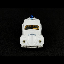 Volkswagen Beetle European Police Car Dutch Version White 1/44 Corgi Toys CD54321060
