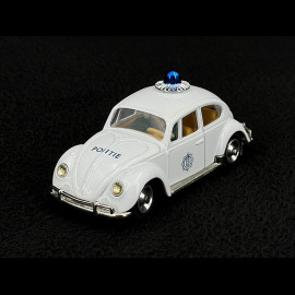 Volkswagen Beetle European Police Car Dutch Version White 1/44 Corgi Toys CD54321060