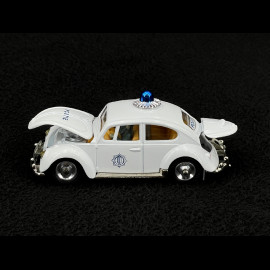 Volkswagen Beetle European Police Car Dutch Version White 1/44 Corgi Toys CD54321060