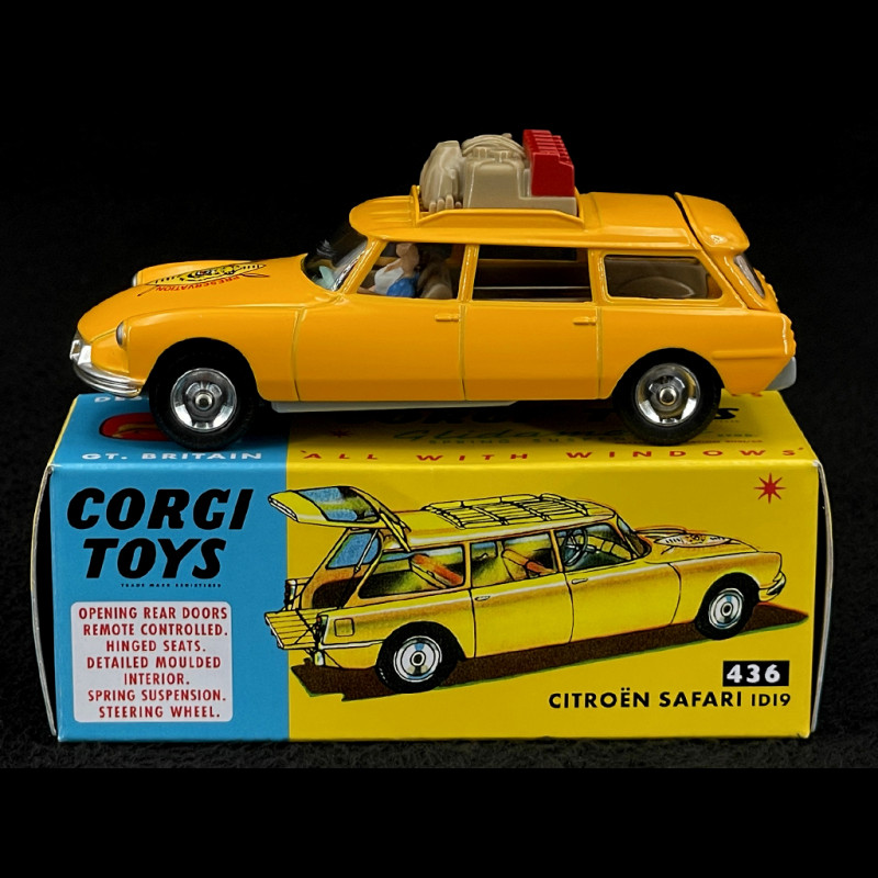 Citroën ID19 Safari 1964 Gelb 1/48 Corgi Toys CD54321061