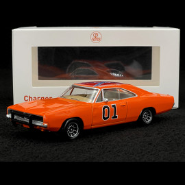 Dodge Charger 1969 General Lee Orange 1/43 Norev Jet Car 950008