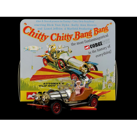 Chitty Chitty Bang Bang Auto mit Figuren 1968 Rot / Gelb 1/45 Corgi Toys CD54321057