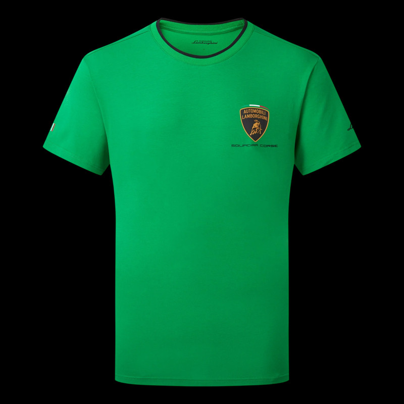 Lamborghini T-shirt Squadra Corse Green LB18T2-400 - unisex