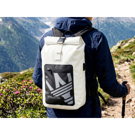 Maserati Rucksack Hybrid Weiß / Schwarz