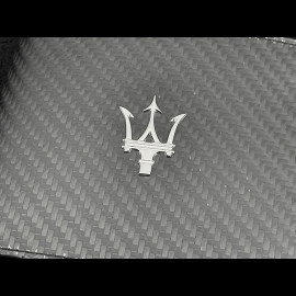 Maserati Wallet in Leather Trident Black / Carbon Made in Italy 920015452