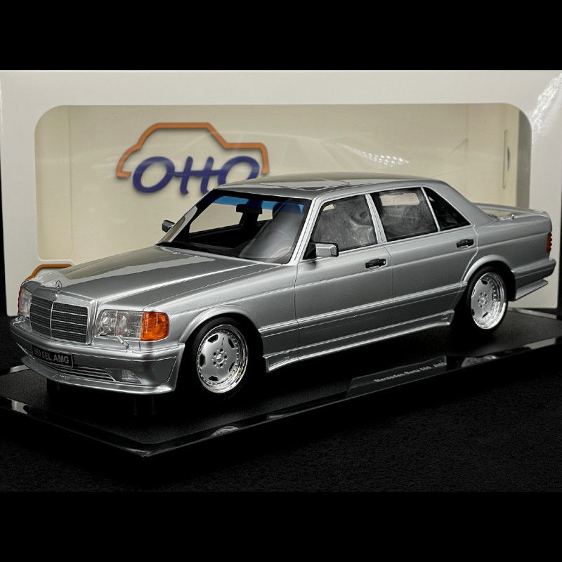 Mercedes-Benz 560 W126 6.0 SEL AMG 1989 Brillantsilber 1/18 Ottomobile OT1251