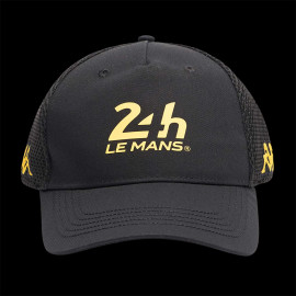 24h Le Mans Cap Kappa Schwarz / Gelb 322H18W-A0C - Unisex