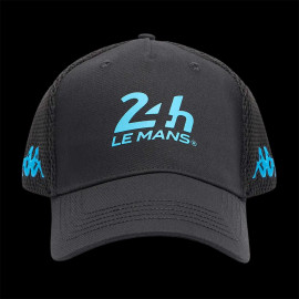 24h Le Mans Hat Kappa Black / Turkis Blue 322H18W-A0D - Unisex