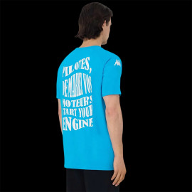 24h Le Mans T-Shirt Aranel Turkis Blue Kappa 342214W-B24 - Unisex