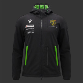 Lamborghini Jacket Squadra Softshell Black / Green 58589401 - Men