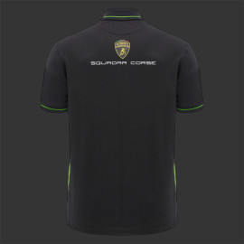 Lamborghini Polo Shirt Squadra Black / Green 58589407 - Men
