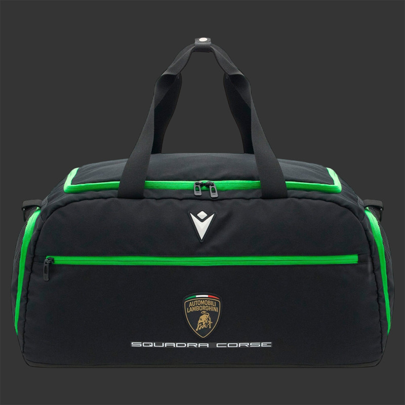 Lamborghini Sports Bag Squadra Corse Super Trofeo Black / Green 700146580001