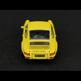Porsche 911 Carrera RS 2.7 1973 Gelb / Schwarze Streifen Reibungsspielzeug 1/38 Welly MAP01091124