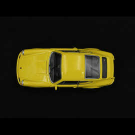 Porsche 911 Carrera RS 2.7 1973 Yellow / Black Stripes Friction Toy 1/38 Welly MAP01091124