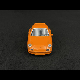 Porsche 911 Carrera RS 2.7 1973 Orange / Black Stripes Friction Toy 1/38 Welly MAP01091124