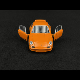 Porsche 911 Carrera RS 2.7 1973 Orange / Black Stripes Friction Toy 1/38 Welly MAP01091124