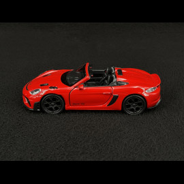 Porsche 718 Spyder RS Typ 982 2023 Rot Reibungsspielzeug 1/38 Welly MAP01072025