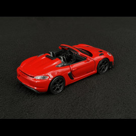 Porsche 718 Spyder RS Typ 982 2023 Rot Reibungsspielzeug 1/38 Welly MAP01072025