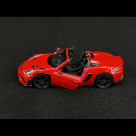 Porsche 718 Spyder RS Type 982 2023 Red Friction Toy 1/38 Welly MAP01072025