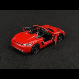 Porsche 718 Spyder RS Typ 982 2023 Rot Reibungsspielzeug 1/38 Welly MAP01072025