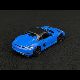 Porsche 718 Spyder RS Typ 982 2023 Blau Reibungsspielzeug 1/38 Welly MAP01072025