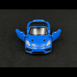 Porsche 718 Spyder RS Type 982 2023 Blue Friction Toy 1/38 Welly MAP01072025
