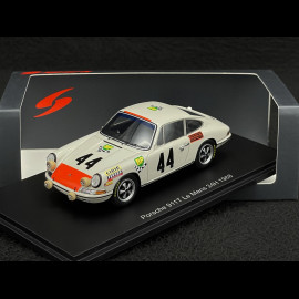 Porsche 911T n° 44 24h Le Mans 1968 1/43 Spark S9739