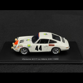 Porsche 911T n° 44 24h Le Mans 1968 1/43 Spark S9739
