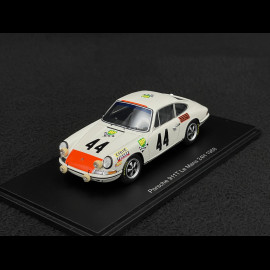 Porsche 911T n° 44 24h Le Mans 1968 1/43 Spark S9739