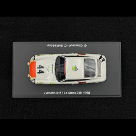 Porsche 911T n° 44 24h Le Mans 1968 1/43 Spark S9739