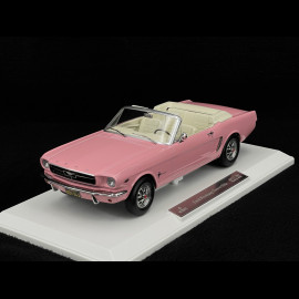 Ford Mustang Cabriolet 1965 Rosa 1/18 Norev 182812