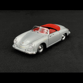 Porsche 356 A Speedster 1956 Silver / Red 1/24 Welly MAP02436623