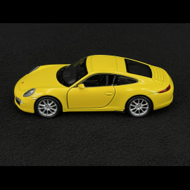 Porsche 911 Carrera S Typ 991 2011 Gelb Reibungsspielzeug 1/38 Welly MAP01024015