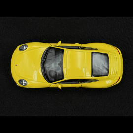 Porsche 911 Carrera S Type 991 2011 Yellow Friction Toy 1/38 Welly MAP01024015