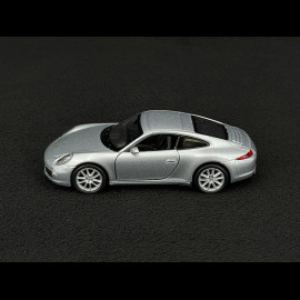 Porsche 911 Carrera S Type 991 2011 Silver Friction Toy 1/38 Welly MAP01024015