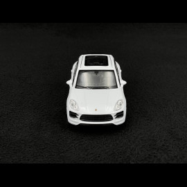 Porsche Macan Turbo 2019 Weiß Reibungsspielzeug 1/38 Welly MAP01024015