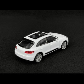 Porsche Macan Turbo 2019 Weiß Reibungsspielzeug 1/38 Welly MAP01024015