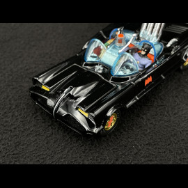 Batmobile 1966 mit Batman und Robin Figuren Schwarz Glänzend 1/50 Corgi Toys CD54321050