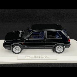 Volkswagen Golf GTI II Edition Blue 1991 Moonlight Blue Metallic 1/18 Norev 188583