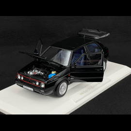 Volkswagen Golf GTI II Edition Blue 1991 Moonlight Blue Metallic 1/18 Norev 188583