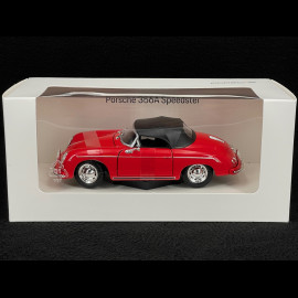 Porsche 356 A Speedster 1956 Rot / Schwarz 1/24 Welly MAP02436723