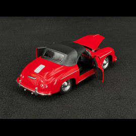 Porsche 356 A Speedster 1956 Rot / Schwarz 1/24 Welly MAP02436723