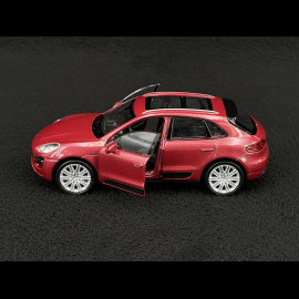 Porsche Macan Turbo 2019 Rosa Reibungsspielzeug 1/38 Welly MAP01024015