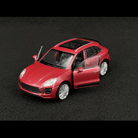 Porsche Macan Turbo 2019 Pink Friction Toy 1/38 Welly MAP01024015
