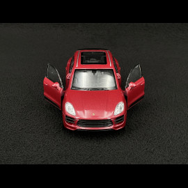 Porsche Macan Turbo 2019 Pink Friction Toy 1/38 Welly MAP01024015